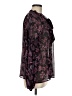 Sanctuary 100% Recycled Polyester Paisley Black Long Sleeve Blouse Size M - photo 4