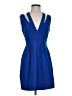 BCBGMAXAZRIA Solid Blue Cocktail Dress Size 2 - photo 1