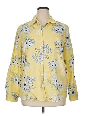 Charter Club Long Sleeve Blouse (view 1)