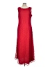 Studio One 100% Polyester Red Casual Dress Size L - photo 1
