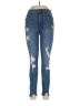Express Hearts Blue Jeans Size 8 - photo 1