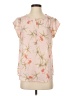 Daniel Rainn 100% Polyester Pink Short Sleeve Blouse Size S - photo 1