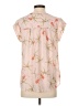 Daniel Rainn 100% Polyester Pink Short Sleeve Blouse Size S - photo 2