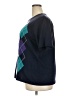Alfred Dunner 100% Acrylic Argyle Blue Pullover Sweater Size 3X - photo 6
