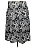 Appleseeds Graphic Gray Black Formal Skirt Size M - photo 2