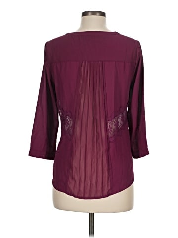 American Eagle Outfitters 3/4 Sleeve Blouse (view 2)