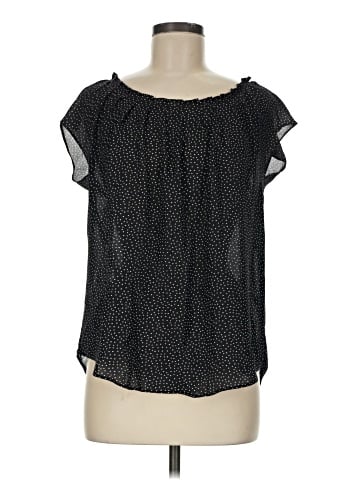 LC Lauren Conrad Short Sleeve Blouse (view 1)