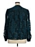 Chico's Teal Long Sleeve Blouse Size XL - photo 2