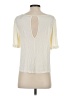 BKE Ivory Short Sleeve Blouse Size S - photo 2