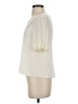 BKE Ivory Short Sleeve Blouse Size S - photo 5