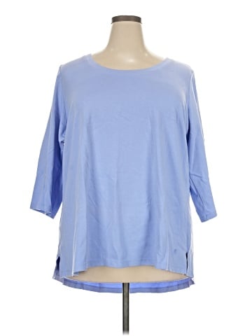 Isaac Mizrahi LIVE! 3/4 Sleeve Top (view 1)