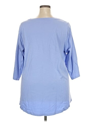 Isaac Mizrahi LIVE! 3/4 Sleeve Top (view 2)