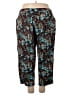 White Stag Print Teal Casual Pants Size 24w - photo 2