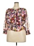 Aqua 100% Polyester Pink 3/4 Sleeve Blouse Size 2X - photo 2
