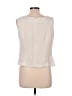 Studio 1 100% Polyester Ivory Sleeveless Blouse Size 12 - photo 2
