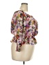 Aqua 100% Polyester Pink 3/4 Sleeve Blouse Size 2X - photo 4