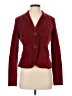 clothes Burgundy Blazer Size S - photo 1