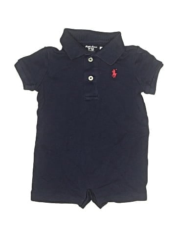 Ralph Lauren Short Sleeve Onesie (view 1)