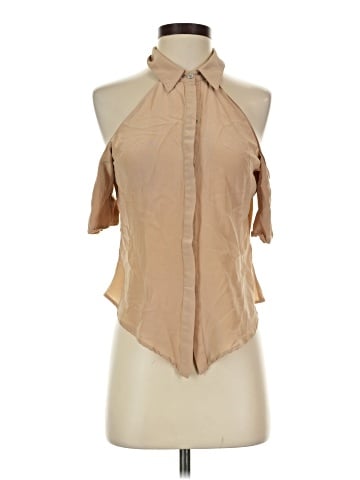 Boulee Sleeveless Silk Top (view 1)