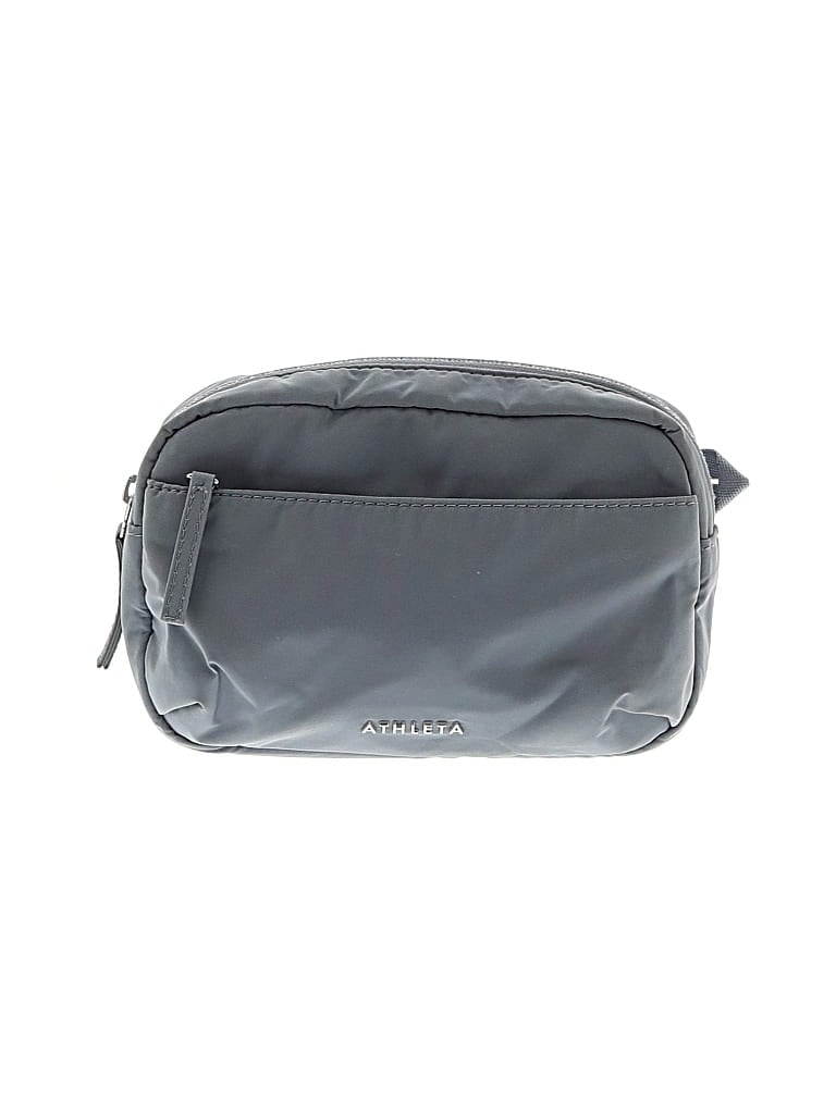 Pre-owned Athleta Belt Bag In Gray