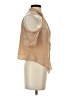 Boulee 100% Silk Tan Sleeveless Silk Top Size 4 - photo 4