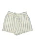Zara Stripes Yellow Shorts Size L - photo 1