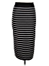 Unbranded Stripes Black Casual Skirt Size M - photo 1
