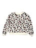 Hanna Andersson 100% Cotton Animal Print Ivory Pullover Sweater Size 8 - photo 1
