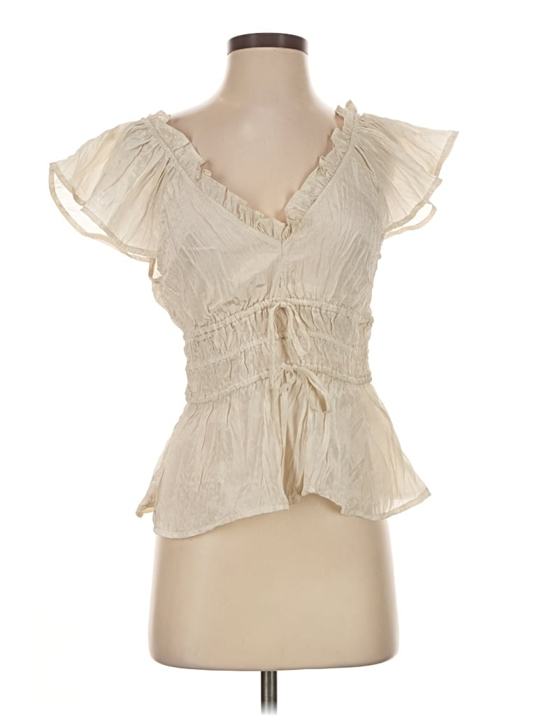 Jcrew Sleeveless Blouse In Ivory