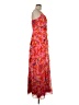 Eliza J 100% Polyester Floral Orange Cocktail Dress Size 8 - photo 4