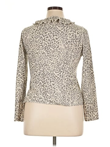 Chaps Long Sleeve Blouse (view 2)