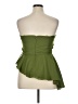 Parker 100% Polyester Green Sleeveless Top Size 14 - photo 2