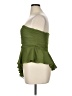 Parker 100% Polyester Green Sleeveless Top Size 14 - photo 5