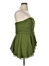 Parker 100% Polyester Green Sleeveless Top Size 14 - photo 4