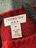 Covington Argyle Burgundy Pullover Sweater Size M - photo 7