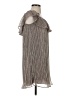 Karlie 100% Polyester Metallic Gray Cocktail Dress Size S - photo 4