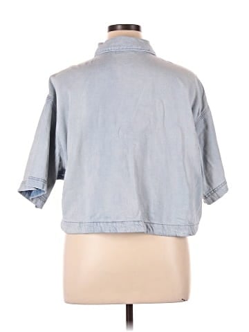 Arizona Jean Company 3/4 Sleeve Button-Down Shirt (view 2)