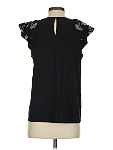Ann Taylor Short Sleeve Blouse (view 2)
