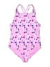 Lands' End Hearts Pink One Piece Swimsuit Size L - photo 1