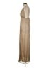 Superdown 100% Polyester Metallic Tan Cocktail Dress Size M - photo 5