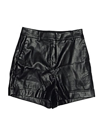 Express Faux Leather Shorts (view 1)