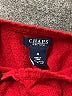 Chaps 100% Cotton Red Cardigan Size 4 - photo 3