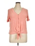 Como Vintage Orange Short Sleeve Top Size XL (petite) - photo 1