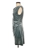 Old Navy Solid Gray Cocktail Dress Size S - photo 5