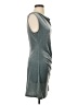 Old Navy Solid Gray Cocktail Dress Size S - photo 4