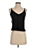DKNY Jeans 100% Polyester Black Sleeveless Top Size XS - photo 1
