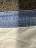 Talbots 100% Cotton Chevron-herringbone Blue Shorts Size 6 - photo 5