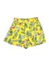Zara Tropical Yellow Shorts Size S - photo 1