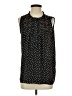 Adrianna Papell 100% Polyester Blue Black Sleeveless Blouse Size S - photo 1