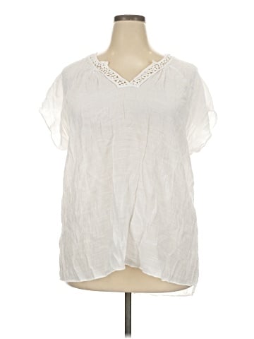 Jennie & Marlis Short Sleeve Blouse (view 1)